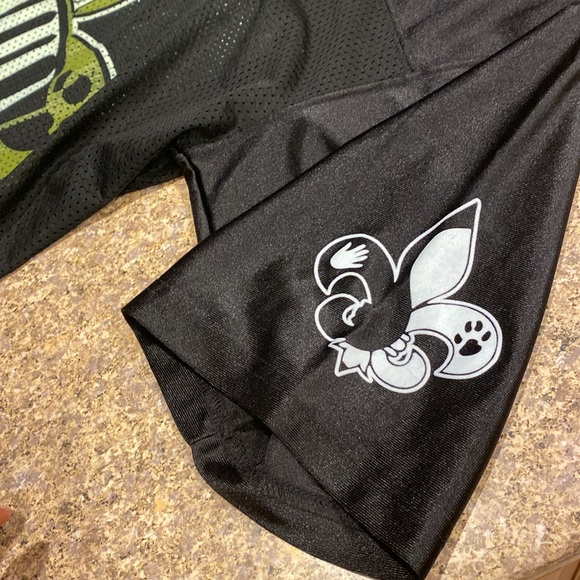 Augusta Sportswear Adult Medium Part Mesh Jersey Short Sleeve Villalobos K9 - Picture 6 of 13